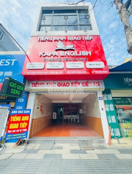 Bán Nhà 213m² Mặt Đường Trần Thành Ngọ – Trung Tâm Hành Chính Kiến An, Hải Phòng – Vừa Ở Vừa Cho