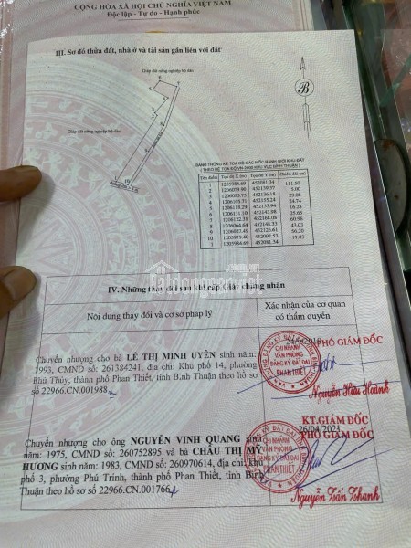 CẦN BÁN LÔ ĐẤT ĐẸP TẠI TIẾN THÀNH – PHAN THIẾT