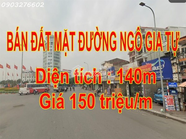 Bán nhà mặt đường Ngô Gia Tự, Hải An, Hải Phòng – diện tích S 111m², giá bán 151 tr/m