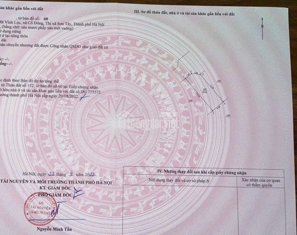 Siêu phẩm cho bác nào muốn xây biệt thự, hoặc nhà xưởng  tại Đồng Vàng - Phú Mãn - Quốc Oai - Diện