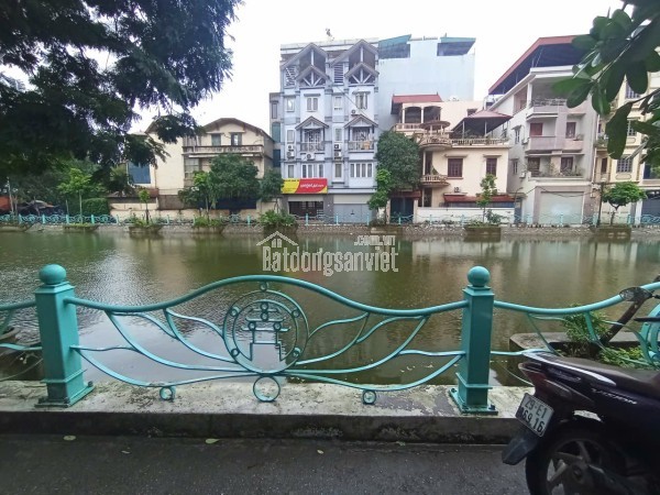 Bán nhà mặt hồ phố Quan Nhân, ô tô đỗ cửa- Kinh doanh- 3,5 tầng, DT 68m2- Mặt tiền 5.1m- Giả chỉ