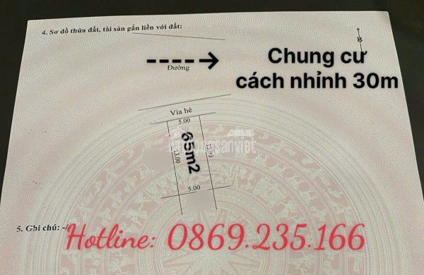 Bán 80m2 đất Sài Phi– MINH ĐỨC, MỸ HÀO, HƯNG YÊN