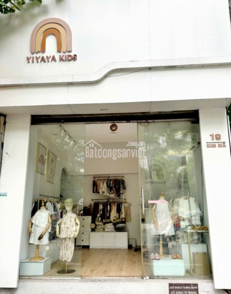 Cho thuê mặt bằng cửa hàng tại số 19 phố Kim Mã