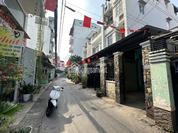 (Tin thật 100%) Bán đất tặng nhà 177m2 tại hẻm 45 Trần Thái Tông - HXH 5m - GPXD 6 lầu xây CHDV