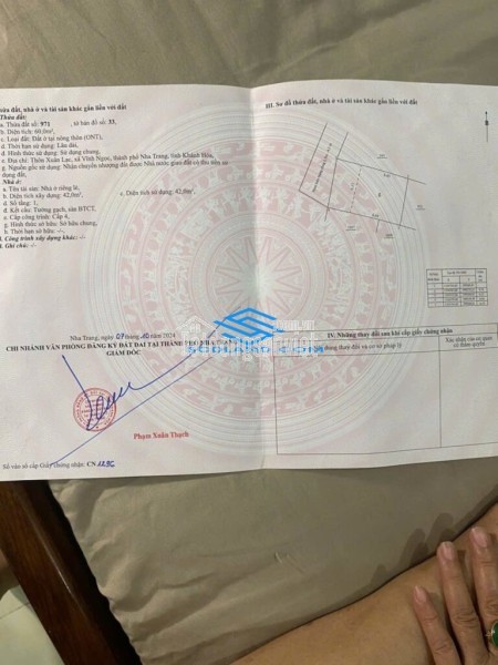 Chỉ 2 tỷ 500 triệu sở hữu ngay nhà đẹp Tân Thành (Bắc Nha Trang) xách vali vào ở ngay!