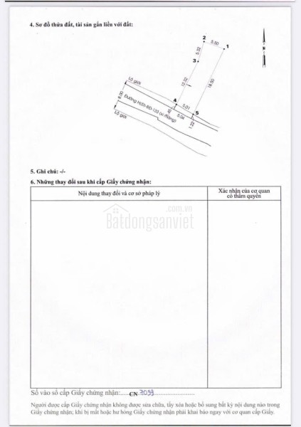 BÁN ĐẤT ĐẸP ĐƯỜNG 6M THÔNG- BÀ ĐIỂM, HÓC MÔN