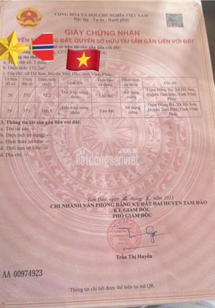 ĐẤT CHÍNH CHỦ ĐẸP  –  GIÁ TỐT  –  CẦN BÁN Khu Vực An Hưng, Phường Phú Thứ, Cái Răng - Cần Thơ