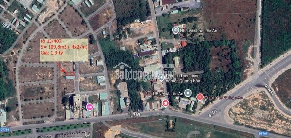 ĐẤT ĐẸP – GIÁ TỐT - CẦN BÁN Đất Sổ Đỏ tại xã  Lộc an, Long Thành, Đồng Nai