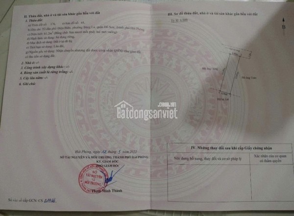 LÔ ĐẤT 7XX TRIỆU – GIÁ HIẾM KHU BÀNG LA, GẦN CHỢ – ĐẦU TƯ THANH KHOẢN CAO  ZALO 0567 222 555