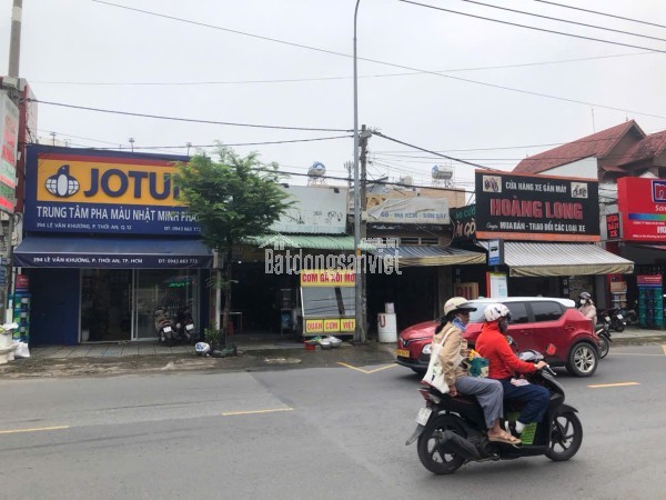 Bán nhà mặt tiền 1 hầm 1 lửng 5 lầu 25x25m giá 68 tỷ Đường Trung Mỹ Tây 2A