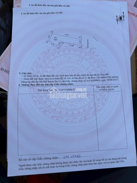 BÁN ĐẤT BA VÌ, HÀ NỘI-SIÊU RẺ-XÂY NHÀ Ở LUÔN-SỔ ĐỎ ĐẸP-GIÁ 350TR