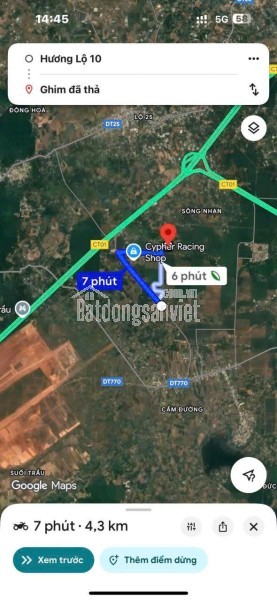 DUY NHẤT GIÁ CHỈ 6TR/M2 SỔ HỒNG FULL THỔ CƯ MẶT TIỀN NGAY CỔNG B SÂN BAY LONG THÀNH