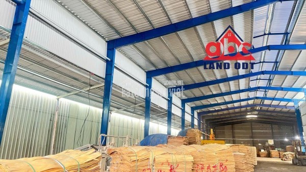 XT670 cho thuê xưởng sản xuất, khung thép kiên cố, phục vụ SX lâu dài, giao liền