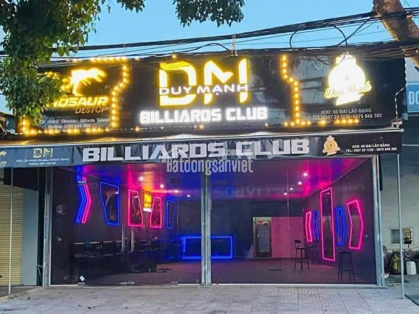 SANG NHƯỢNG QUÁN BIDA DUY MẠNH TẠI TP VINH, NGHỆ AN