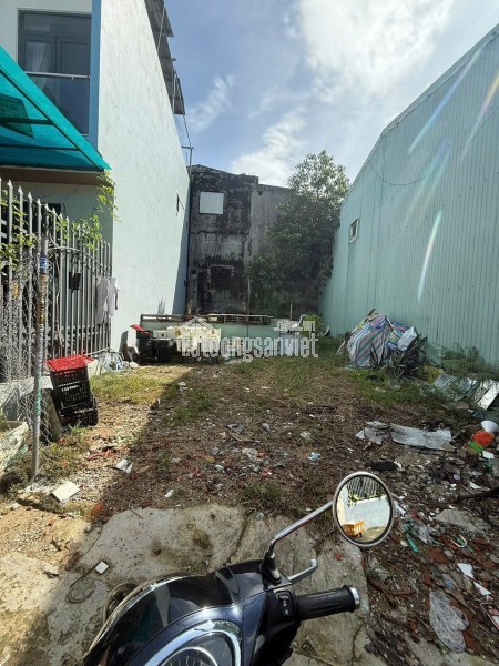 Bán đất thổ cư 87m² (12x7.25m) sổ đỏ chính chủ Cách Mạng Tháng Tám, Cẩm Lệ, Đà Nẵng, giá hời 3.8