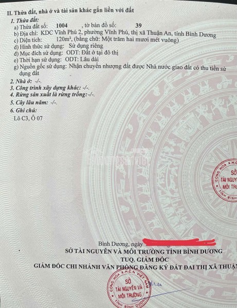 Cần Bán Nhanh Căn Nhà Phố địa chỉ tại 65/7/2A xtt25 Bà Điểm.