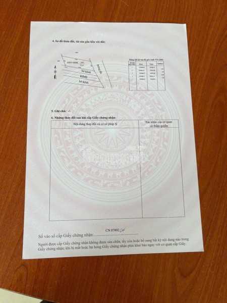 BÁN NHANH Lô ĐẤT CHÍNH CHỦ - MẶT TIỀN Đường Gia Tân, Xã Gia Lộc, Trảng Bàng, Tây Ninh