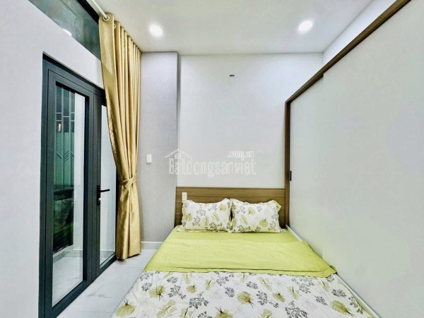 BÁN TOÀ CHDV PHẠM VĂN BẠCH, P12, GÒ VẤP, 108M2, 16PN, 6 TẦNG, HẺM 8M, 21 TỶ 9