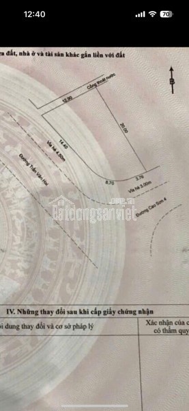 Bán căn biệt thự xây 4 tầng 2 mặt đường, mặt tiền cực rộng 10,5m