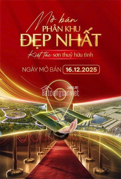 🔥 MỞ BÁN GIAI ĐOẠN 2 LẠC THUỶ – LÔ GÓC HIẾM, GIÁ F0 CHỈ 365 TRIỆU 🔥