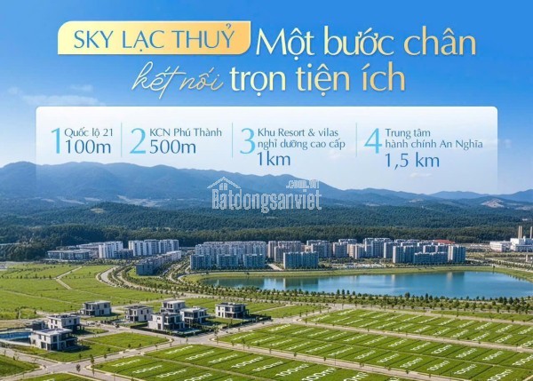 🔥 MỞ BÁN GIAI ĐOẠN 2 LẠC THUỶ – LÔ GÓC HIẾM, GIÁ F0 CHỈ 365 TRIỆU 🔥
