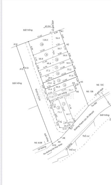 Đất nền phân lô tl29 ngay ubnn phường thạnh lộc, quận 12 sổ hồng riêng