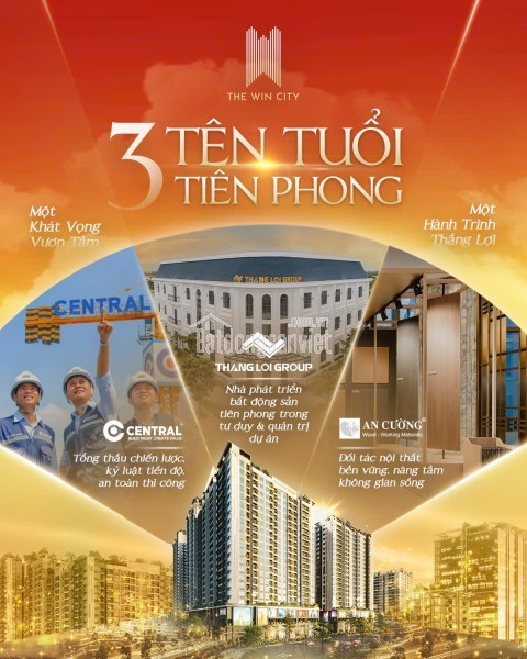 SUẤT NỘI BỘ 2PN FULL NỘI THẤT - THE WIN CITY