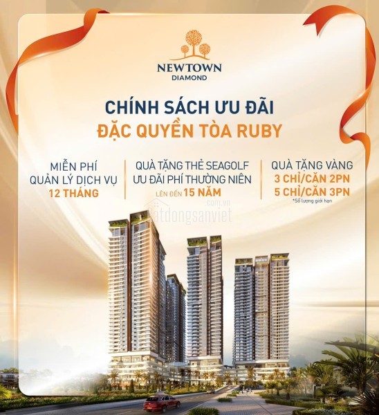 NEWTOWN DIAMOND – SỞ HỮU CĂN HỘ BIỂN, ĐẦU TƯ CHẮC THẮNG