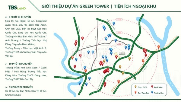 GREEN SKYLINE – CĂN HỘ SỐNG XANH TRUNG TÂM DĨ AN  TBS GROUP 14