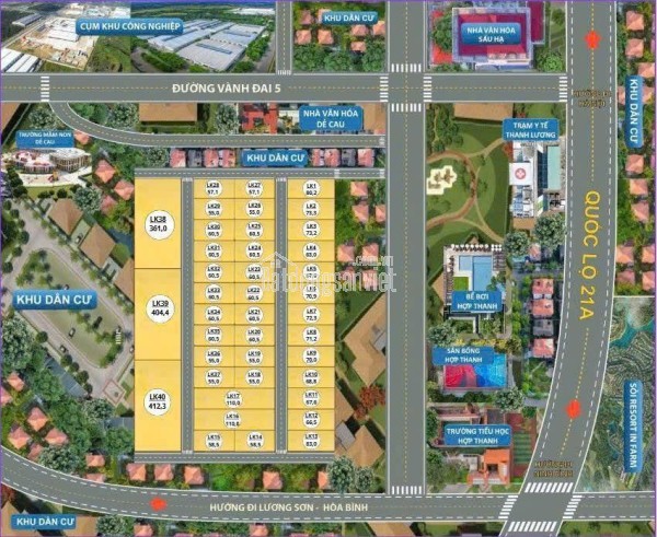 BÁN ĐẤT NỀN – VỊ TRÍ ĐẮC ĐỊA TẠI PHÚ THÀNH, LẠC THỦY, HÒA BÌNH