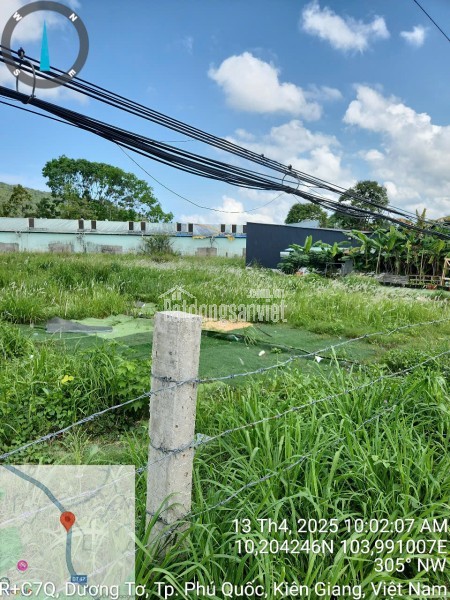 Bán đất mặt tiền Tỉnh lộ 47, Dương Tơ, PQ, dt 2300m2,mặt tiền lớn 70m, Sổ hồng