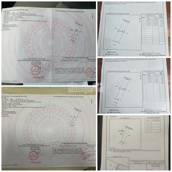 Chính Chủ Bán 229m2 Đất Tại Đường ĐT. 818, Xã Nhị Thành, Huyện Thủ Thừa, Long An