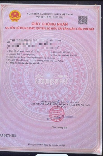 CHÍNH CHỦ BÁN LÔ ĐẤT MẶT TRỤC CHÍNH KINH DOANH – ĐƯỜNG ĐINH TIÊN HOÀNG, VĨNH YÊN, VĨNH PHÚC