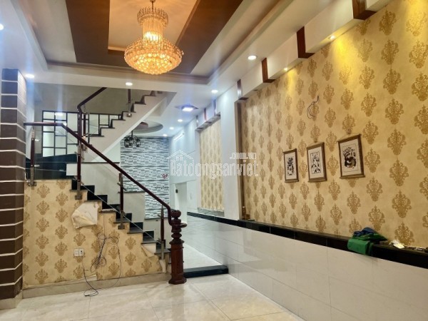 Bán nhà phố 3 tầng, 55m2, đường Số 9, Linh Tây, Thủ Đức, TP HCM. Giá chỉ 4,45 tỷ - Sổ Hồng chính