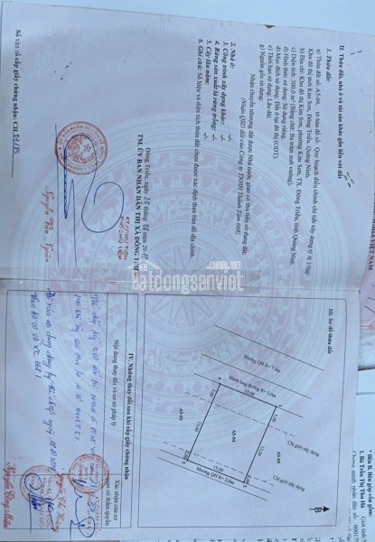 BÁN 10 LÔ ĐẤT KHU ĐÔ THỊ KIM SƠN ĐÔNG TRIỀU QUẢNG NINH