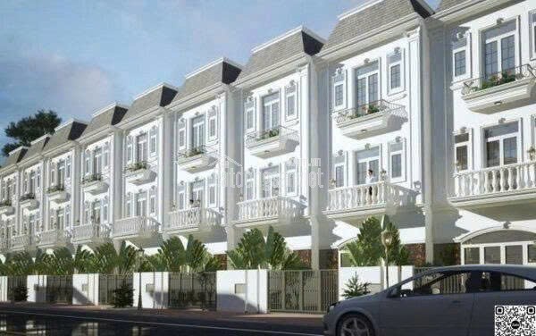 Bán Liền kề khu Biệt thự ven sông Chánh Mỹ, TT Thủ Dầu Một, Bình Dương, view sông Sài Gòn