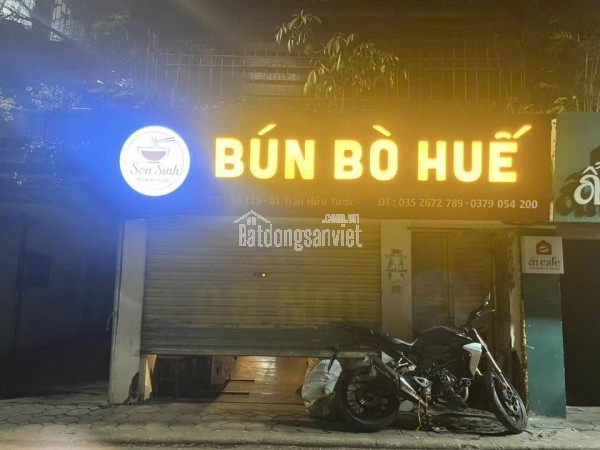 SANG NHƯỢNG CỬA HÀNG ĂN UỐNG – VỊ TRÍ ĐẮC ĐỊA QUẬN ĐỐNG ĐA