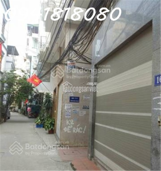 Cho thuê nhà riêng ngõ 57 Trung Văn,DT 60 m2 + 5 tầng, làm văn phòng công ty ,trung tâm dạy học.