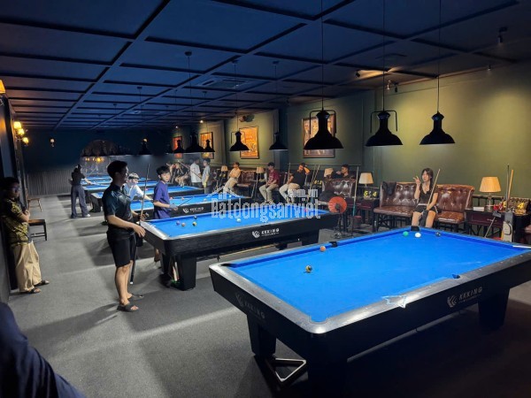 CHÍNH CHỦ SANG NHƯỢNG QUÁN BIDA HOT TẠI BÌNH THẠNH - VÀO LÀ KINH DOANH NGAY