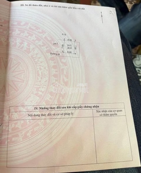 45.8m lô góc 2 mặt tiền Cựu Quán, Đức Thượng, Hoài Đức