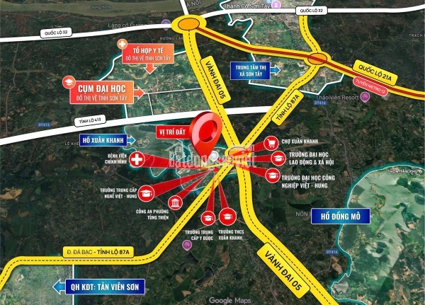 Đất Hà Nội 1,7 Tỉ - 2 tỉ / lô Đất Ở Tại Đô Thị-Kinh doanh được luôn