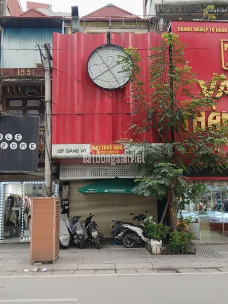 Cho thuê nhà mặt phố Giảng Võ – vị trí đắc địa, kinh doanh sầm uất