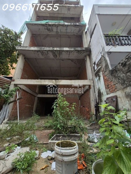 BÁN NHÀ  NGUYỄN TRÃI - P.NGUYỄN CƯ TRINH- BÁN ĐẤT TẶNG NHÀ 6 TẦNG ĐÃ XÂY THÔ CÓ GPXD - BẢN VẼ