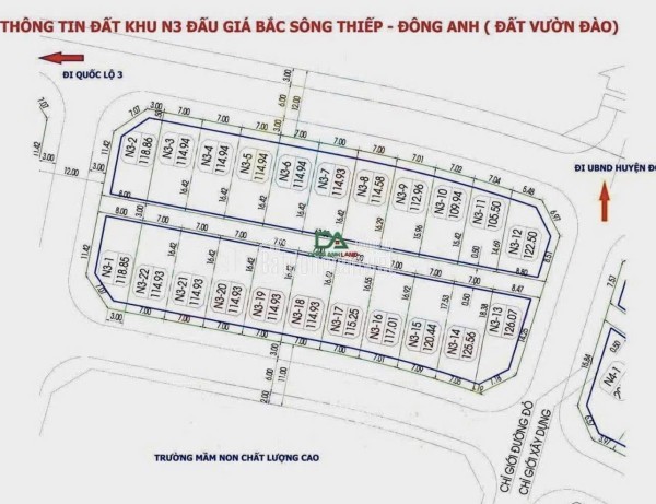 bán 80m đất khê nữ nguyen khê đối diện khu đấu giá