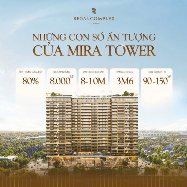 Đón sóng đầu tư căn hộ Regal Complex Đà Nẵng.