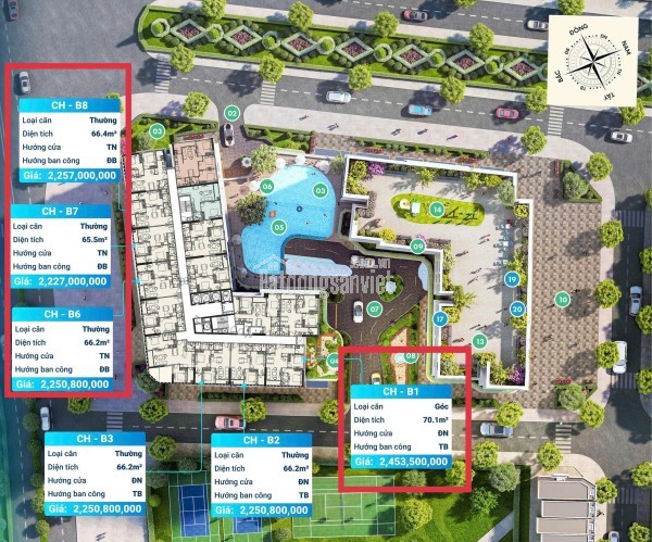 Chuyển nhượng căn hộ The Zenith Hải Phòng