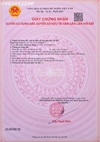 Bán 15 nền FO Đất Đỏ, Long Đất, Bà Rịa Vũng Tàu, giá đầu tư