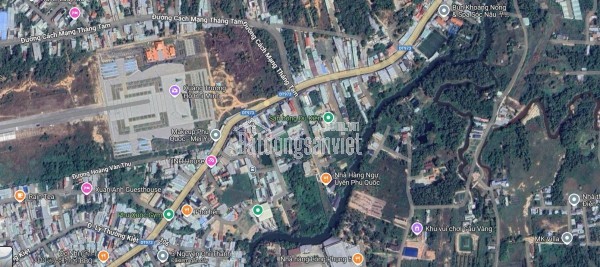 Bán đất mặt tiền Nguyễn Trung Trực, Dương Đông, Phú Quốc – >1ha, 300m² thổ cư, giá 50tr/m²