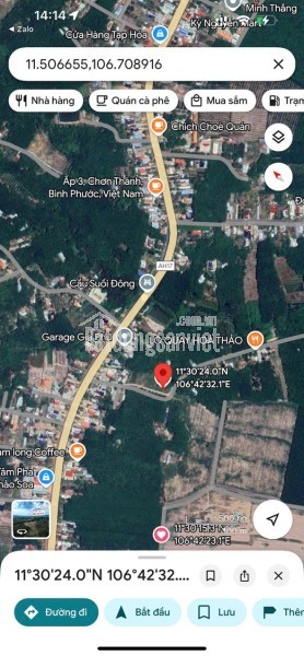 BÁN ĐẤT MẶT TIỀN ĐƯỜNG SỐ 17 – MINH THẮNG  2 MẶT TIỀN TRƯỚC SAU