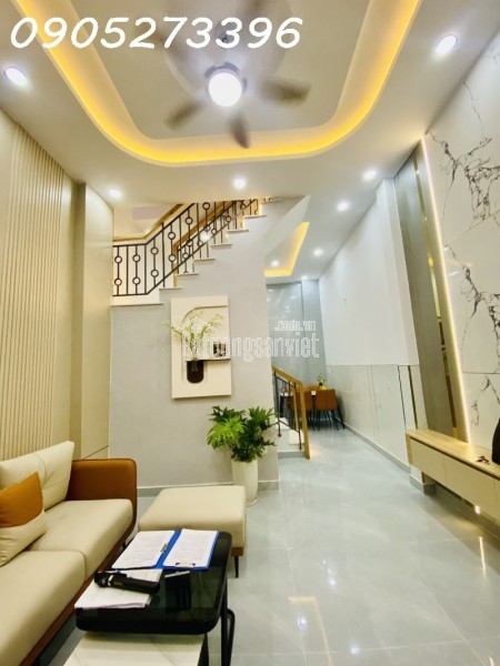 NHÀ ĐẸP FULL NỘI THẤT KẾ BÊN KHU D- P25 BÌNH THẠNH 3 TẦNG - 3 PN- DTSD 45M2. SỔ VUÔNG. 3.85 TỶ